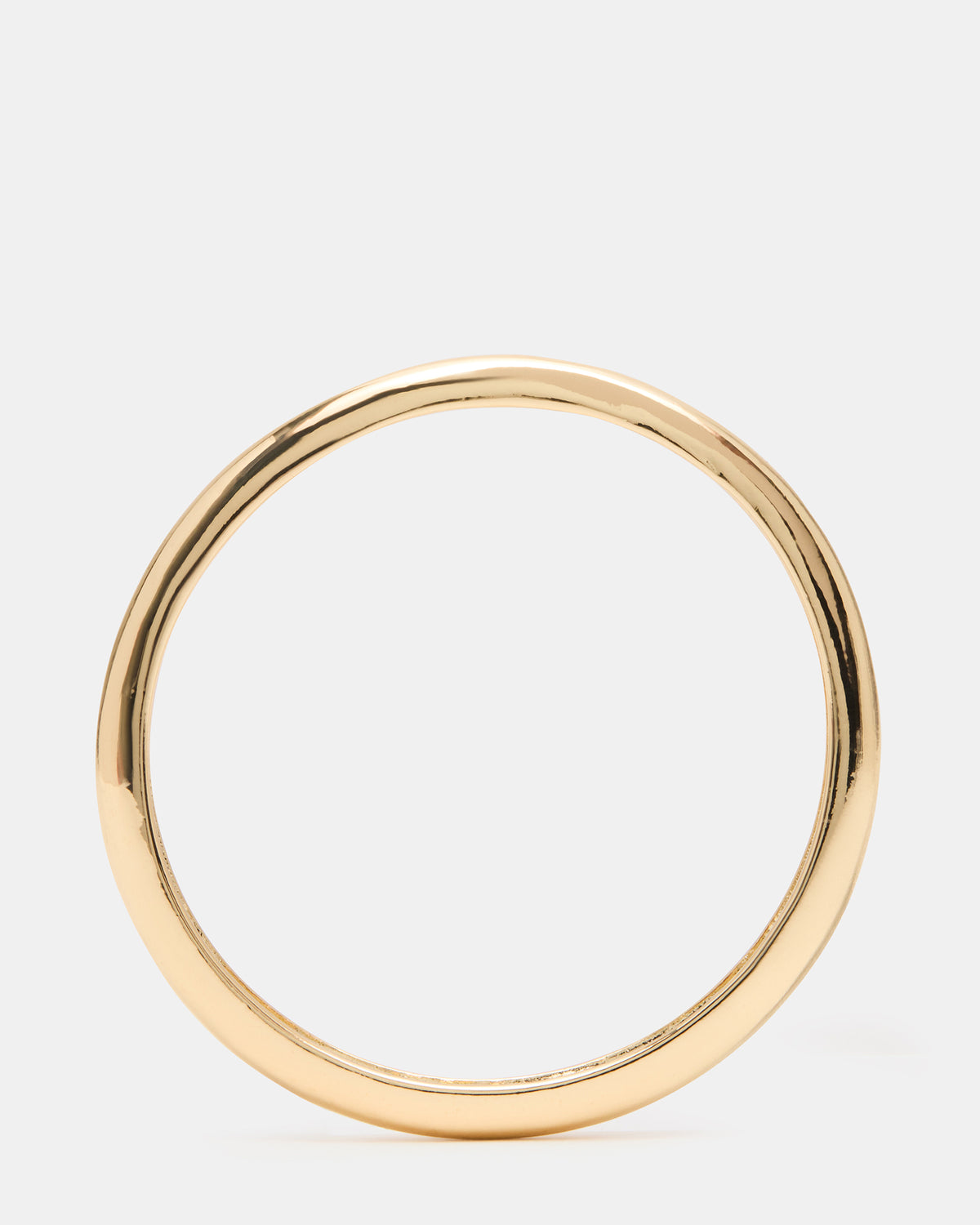 SKINNY BANGLE BAND Gold Women's Bracelet | Steve Madden