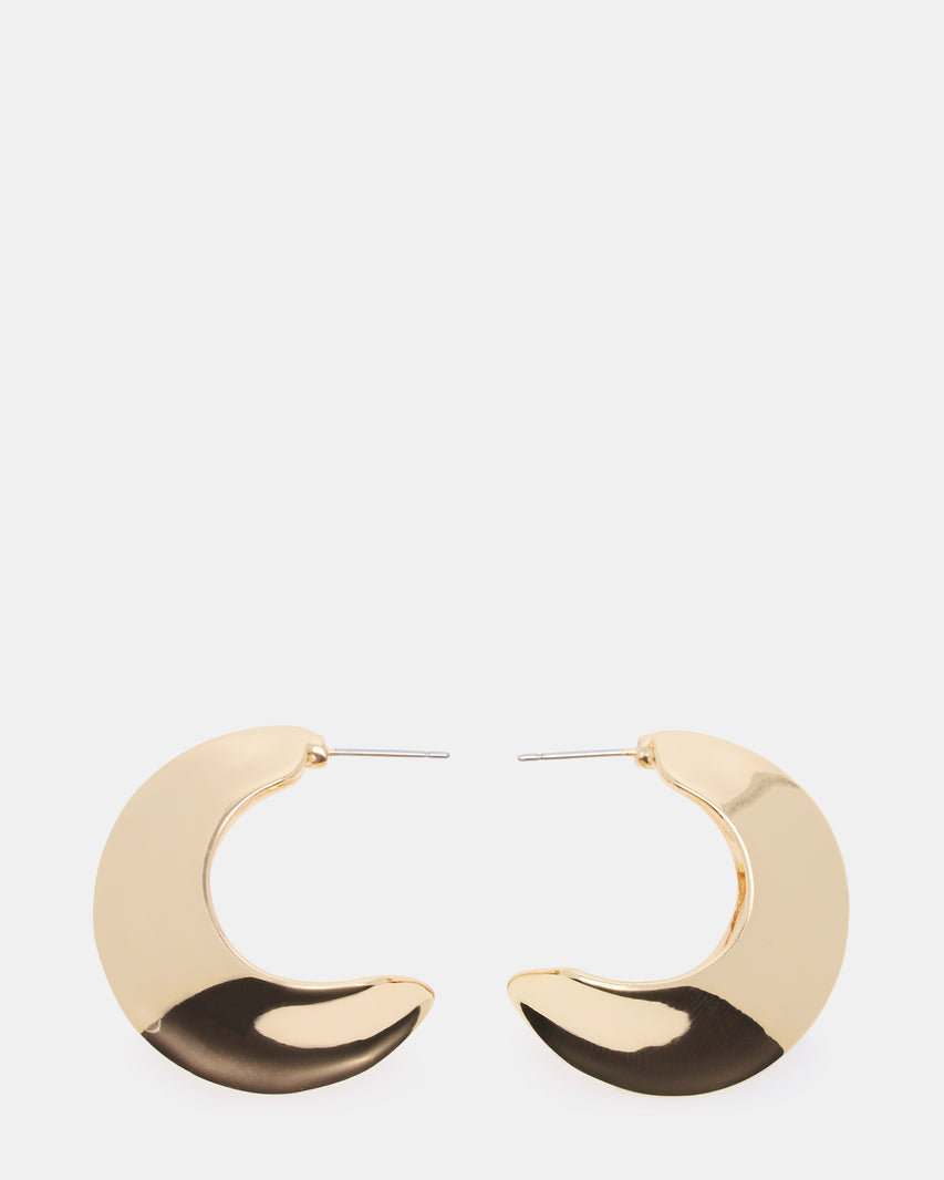 CRESCENT EARRINGS GOLD Women's Earrings | Steve Madden