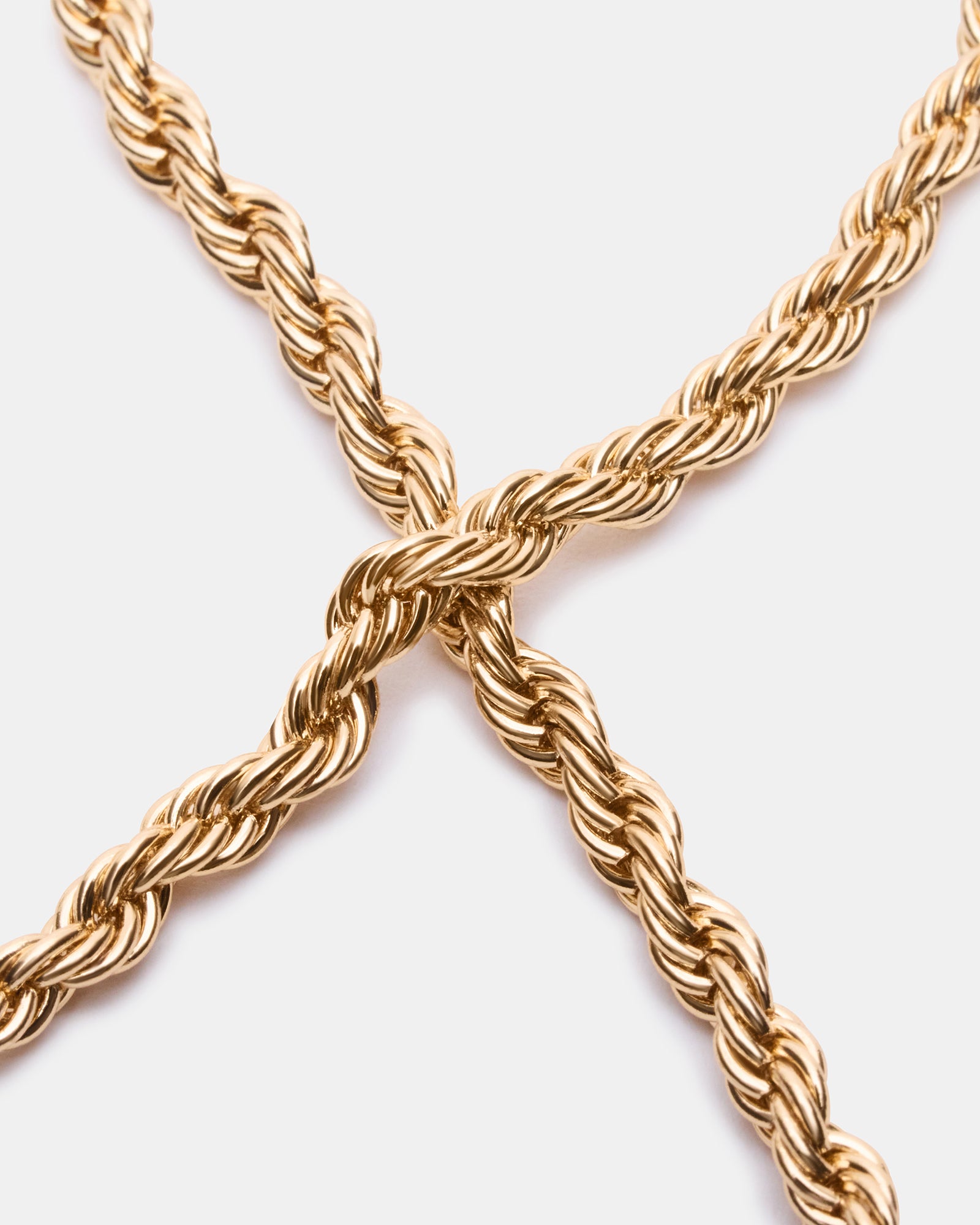ROPE CHAIN ANKLET GOLD - view 2