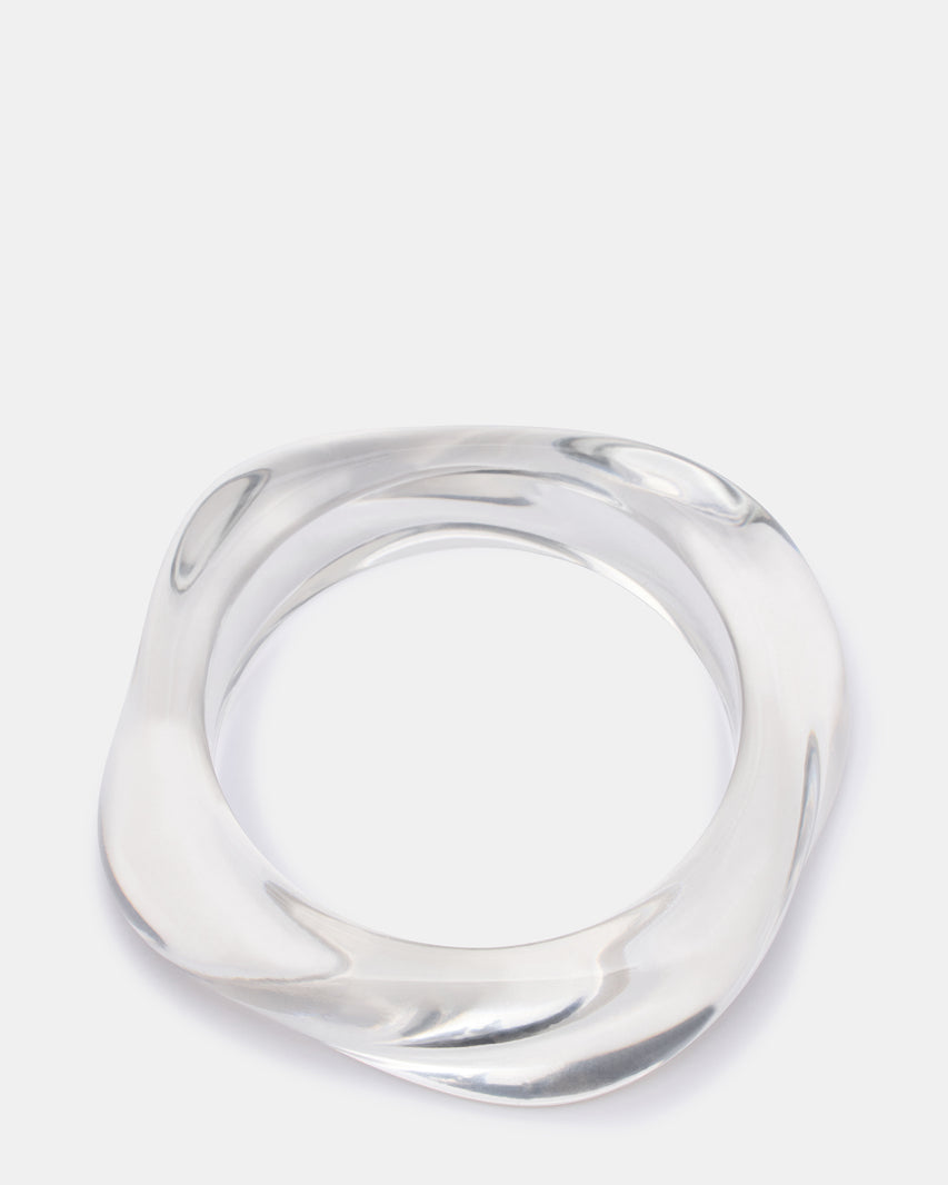 CURVED RETRO BRACELET CLEAR