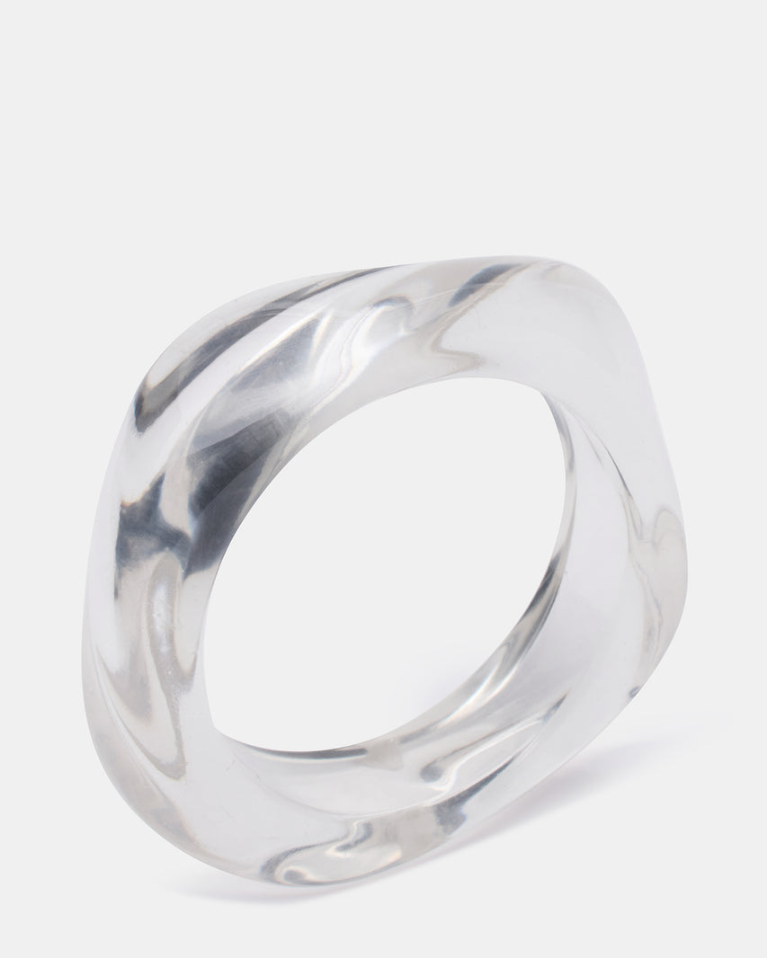 CURVED RETRO BRACELET CLEAR
