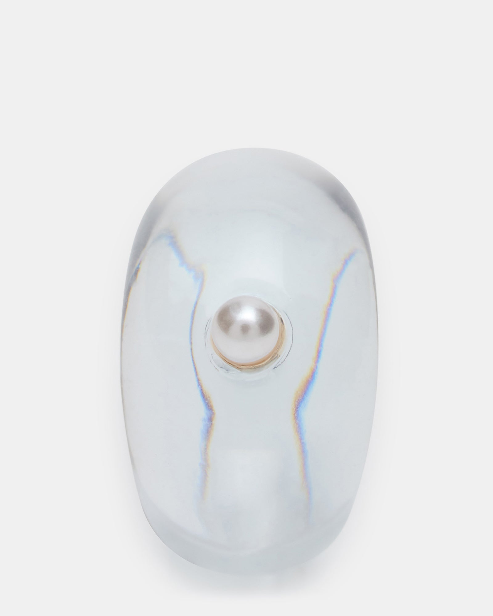 OVAL-CUT JELLY RING BLUE - view 3