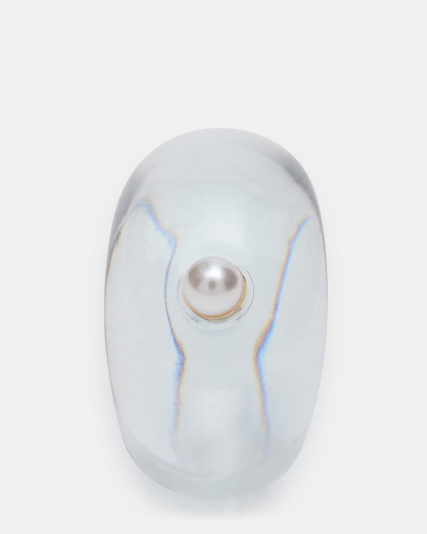 OVAL-CUT JELLY RING BLUE - view 3