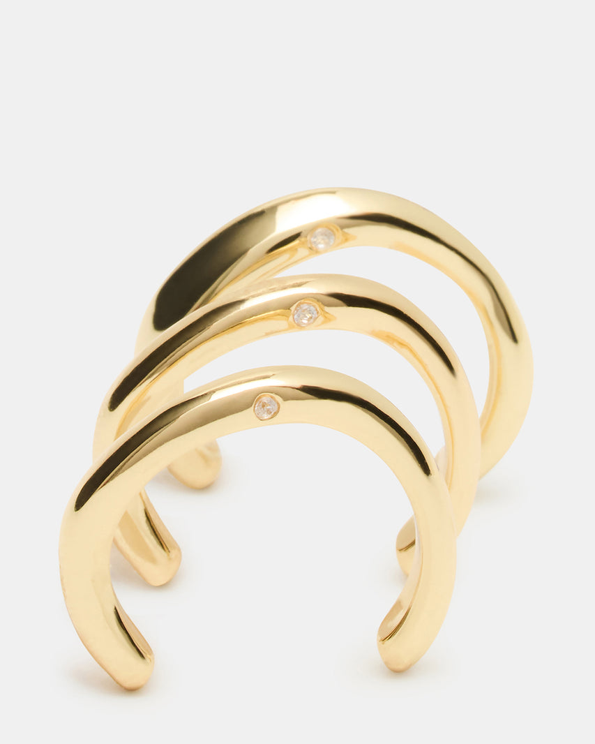 TOE RING SET GOLD - view 2