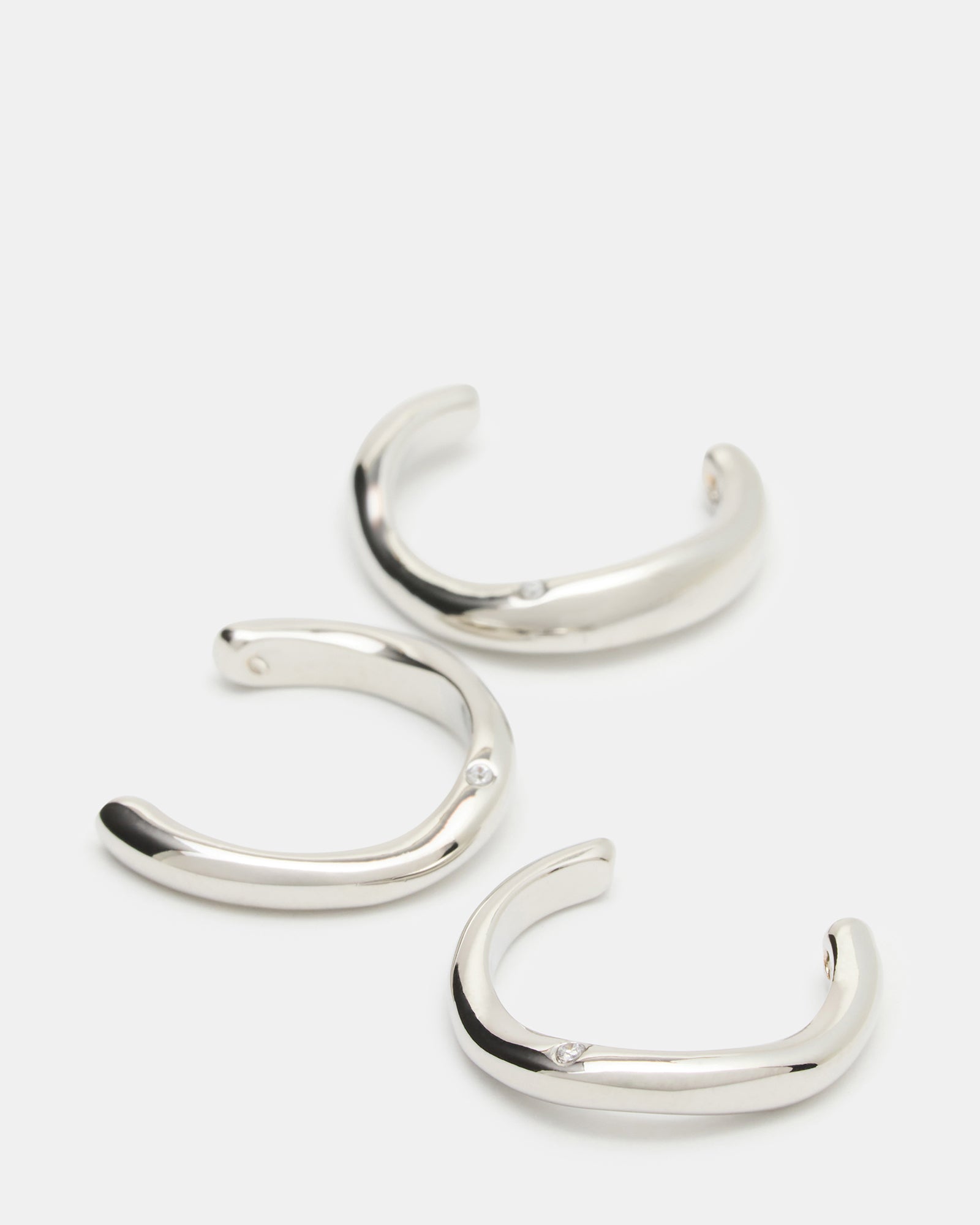TOE RING SET SILVER - view 3