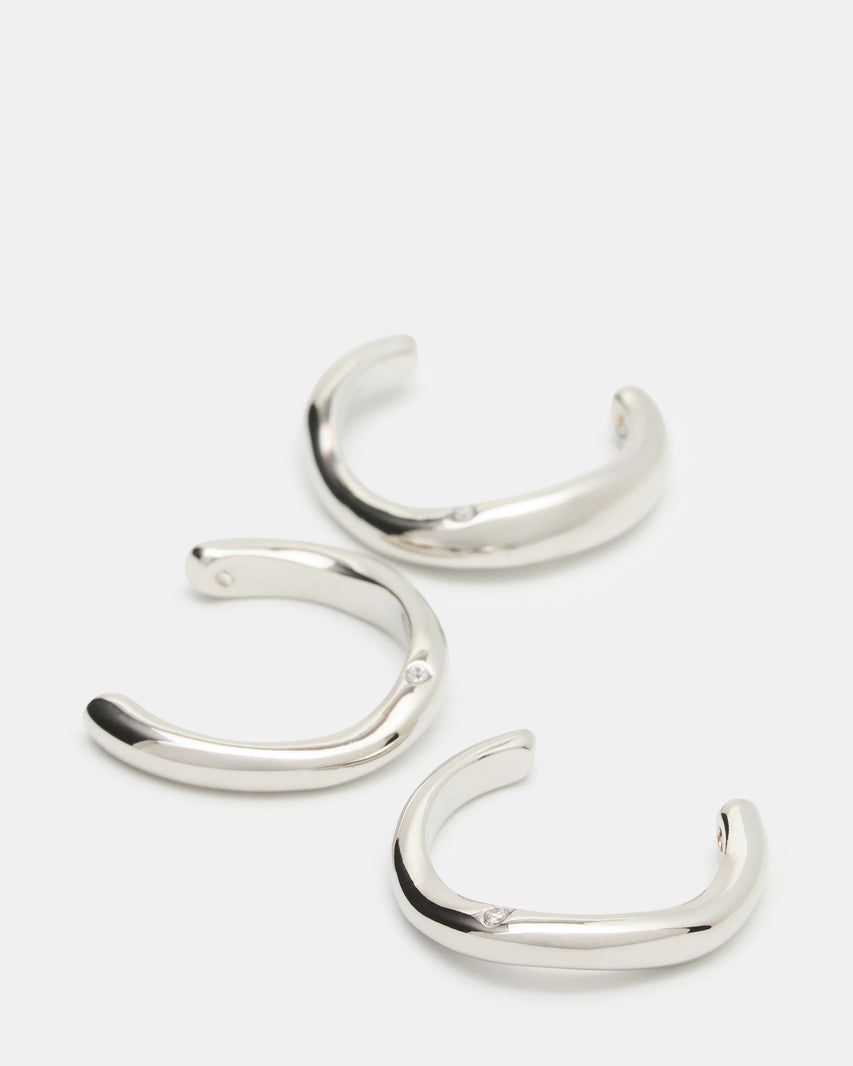 TOE RING SET SILVER - view 3