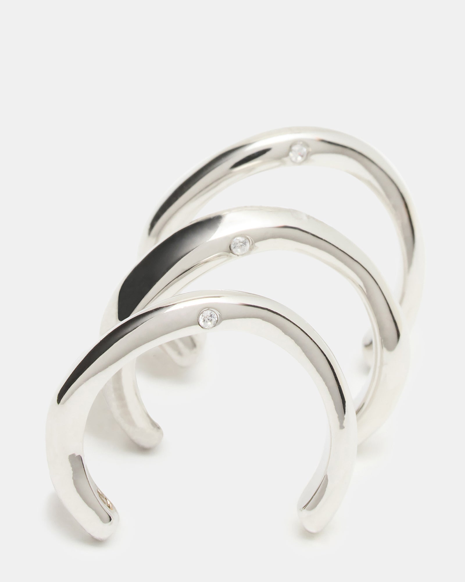 TOE RING SET SILVER - view 2