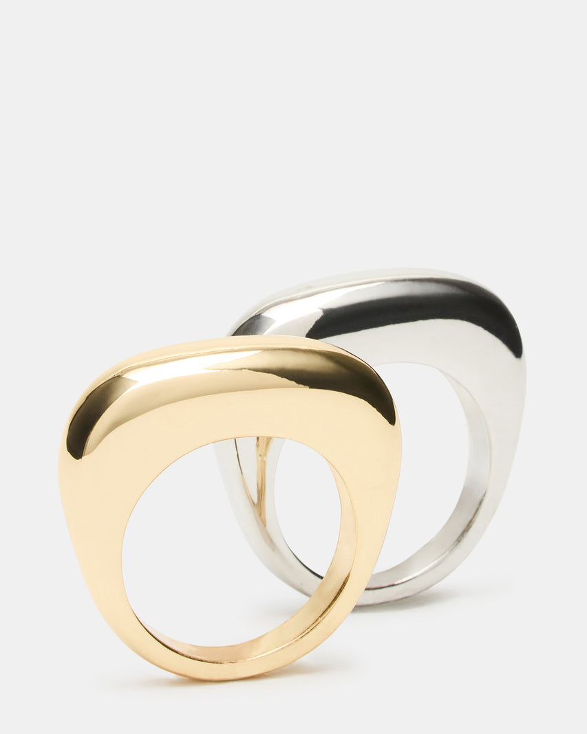 PUFFY RING SET GOLD MULTI - view 2