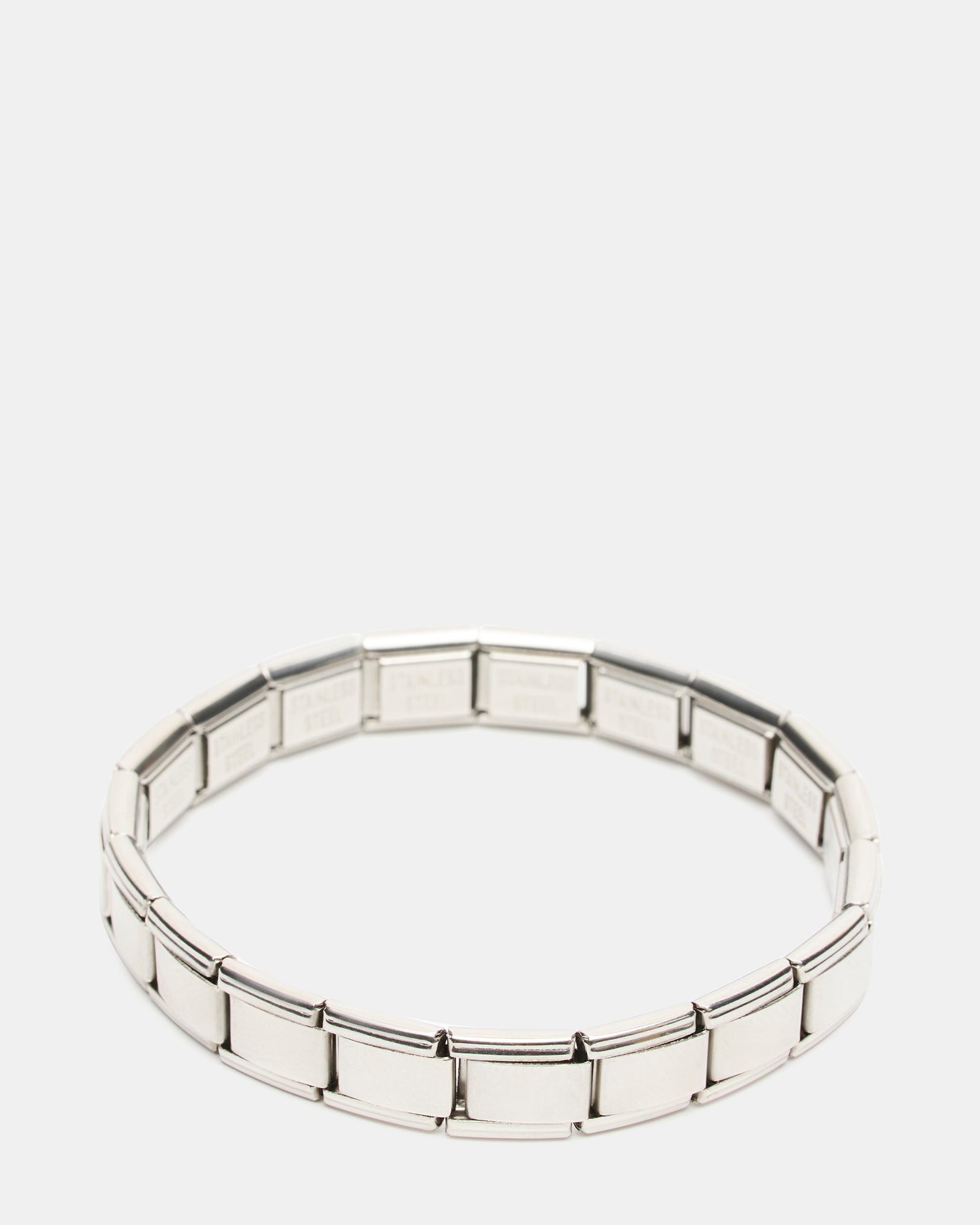 LINK STRETCH BRACELET SILVER