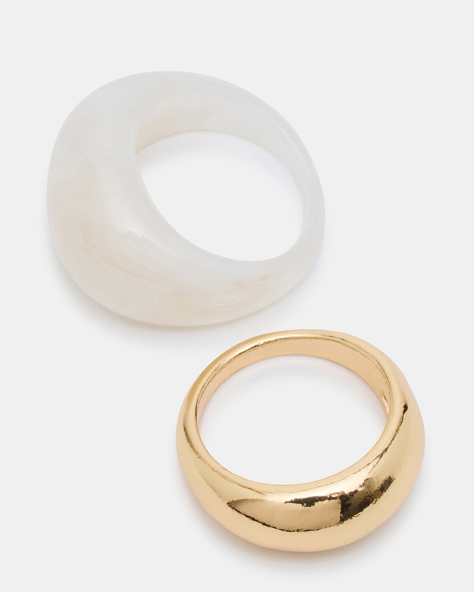 RESIN RING SET NATURAL - view 2