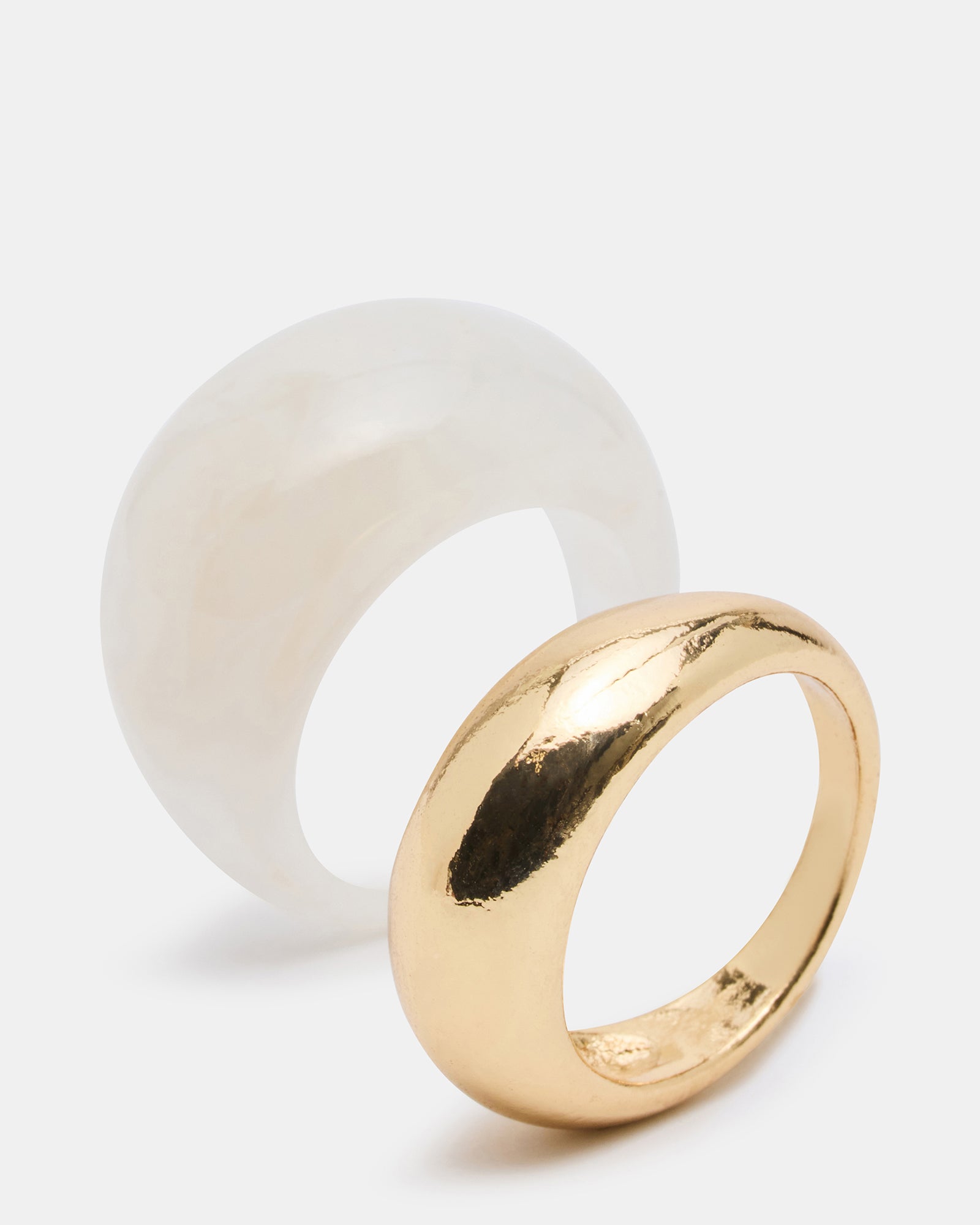RESIN RING SET NATURAL - view 3
