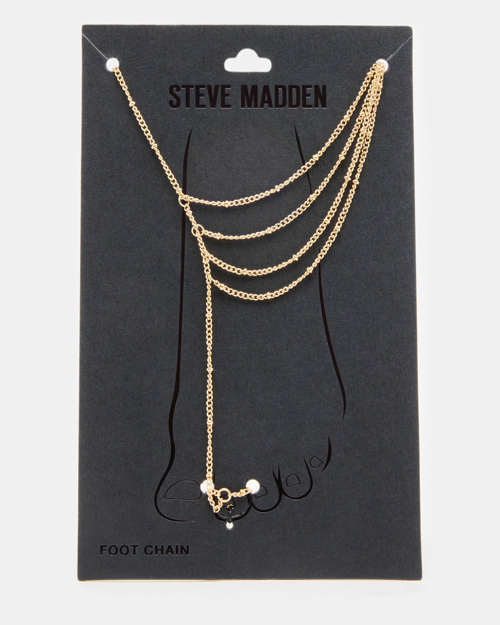 FOOT CHAIN ANKLET GOLD - view 3