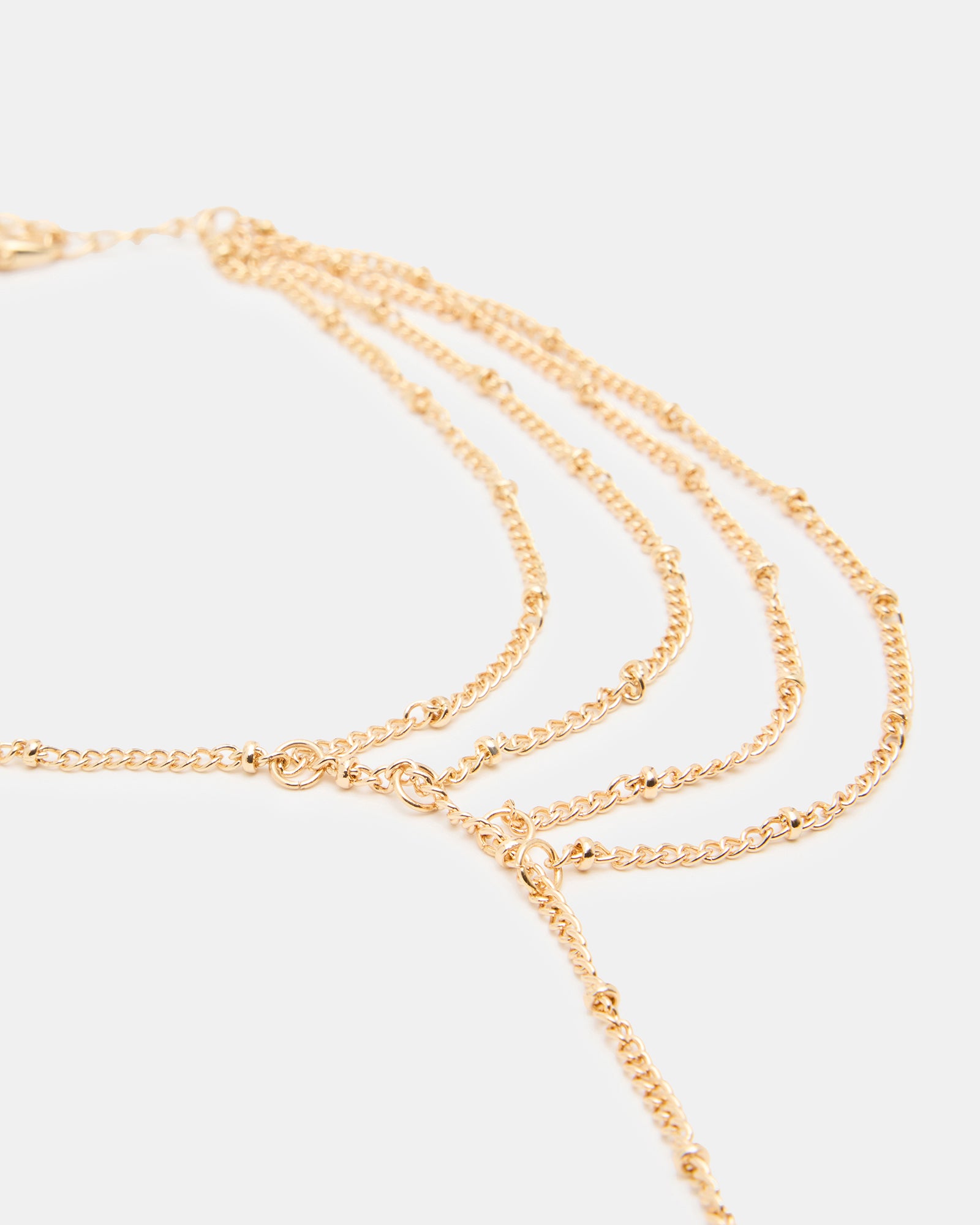 FOOT CHAIN ANKLET GOLD - view 2