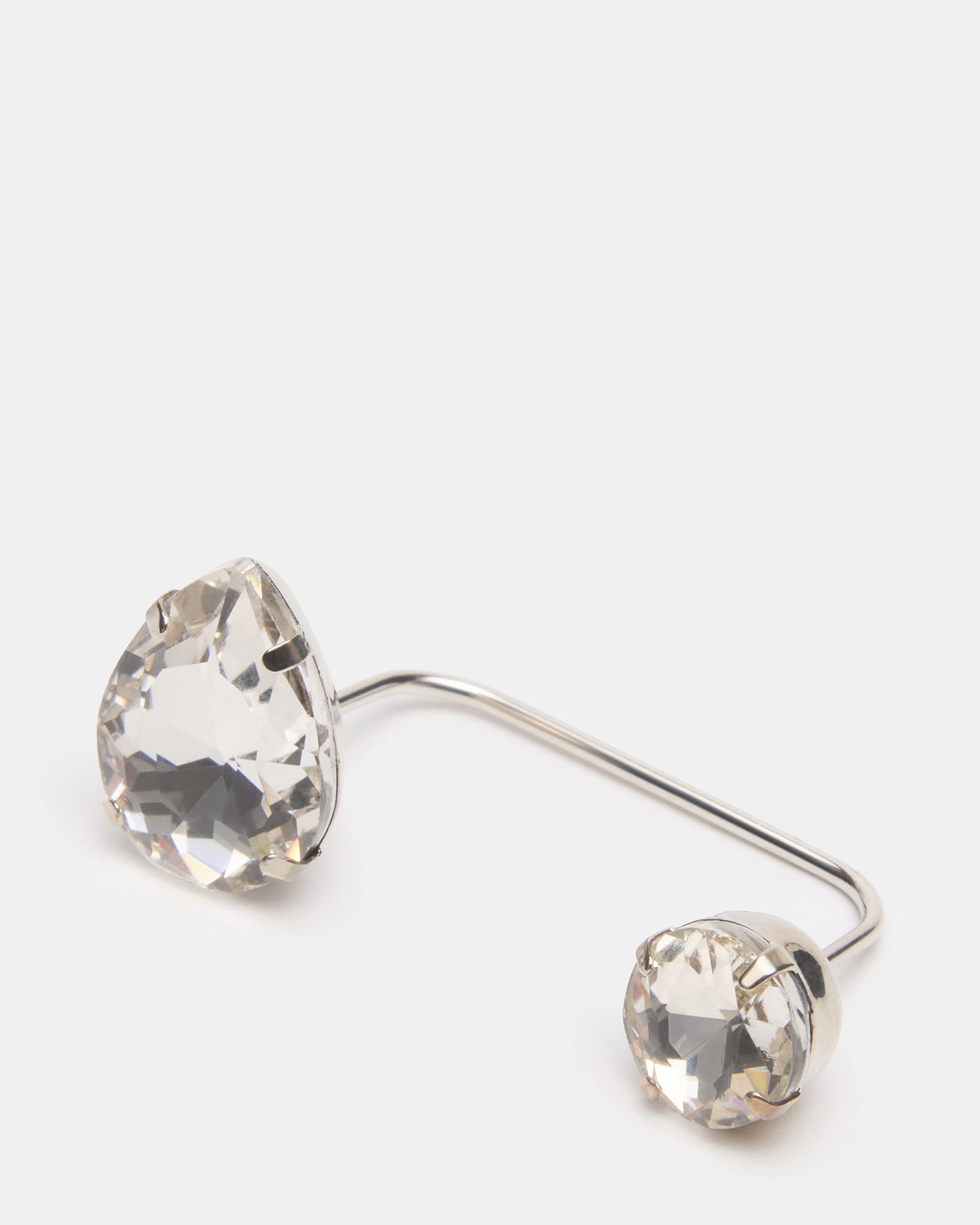 CRYSTAL TOE RING CLEAR - view 3
