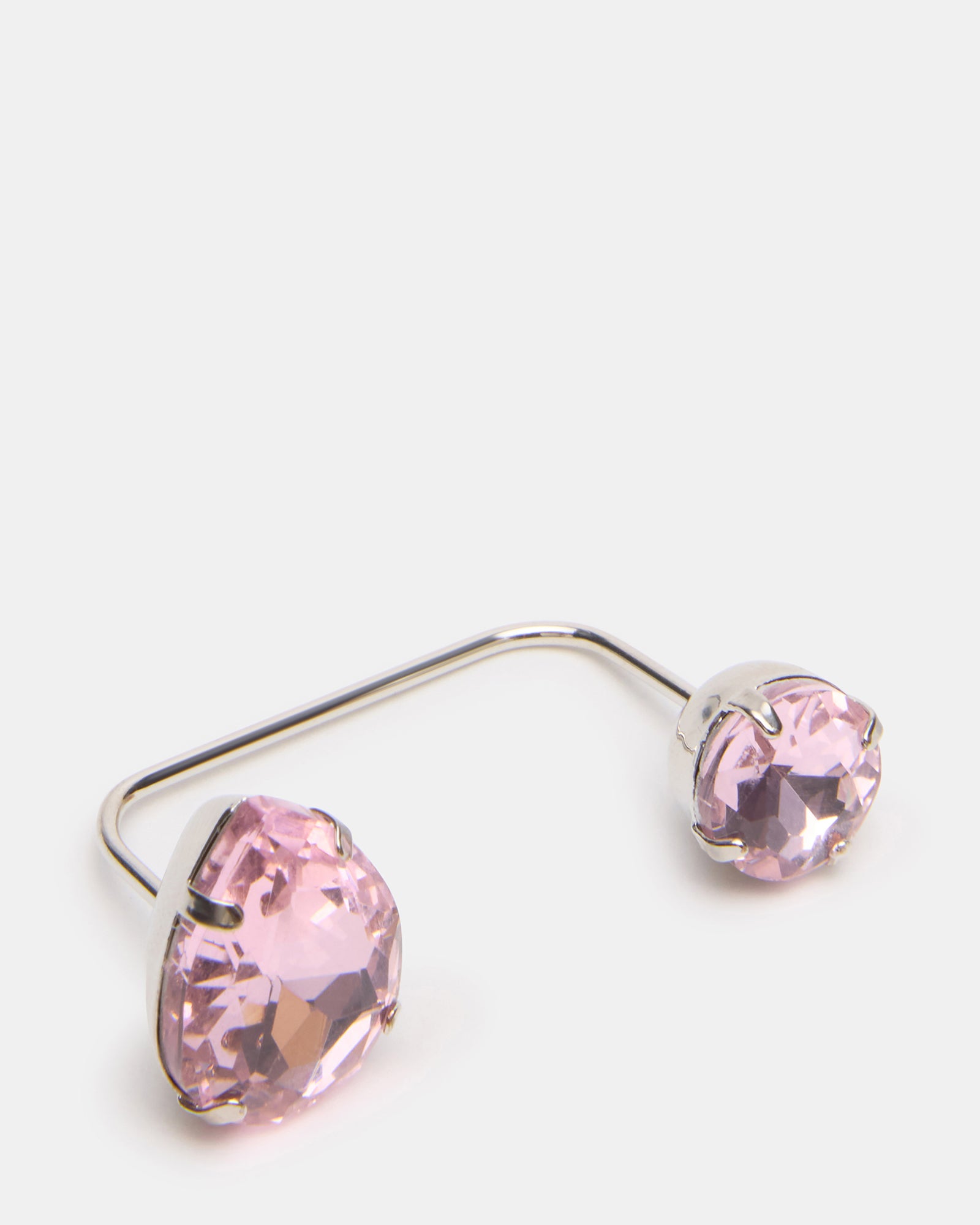 CRYSTAL TOE RING PINK - view 2