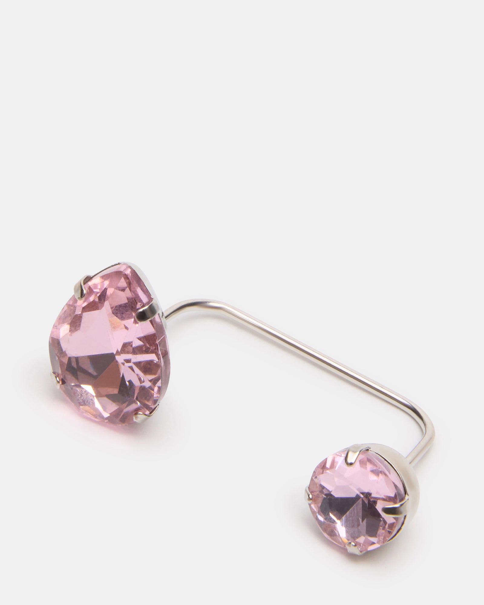CRYSTAL TOE RING PINK - view 3
