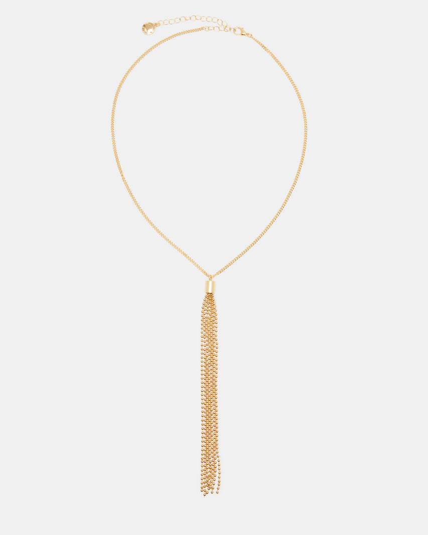 TASSEL NECKLACE GOLD