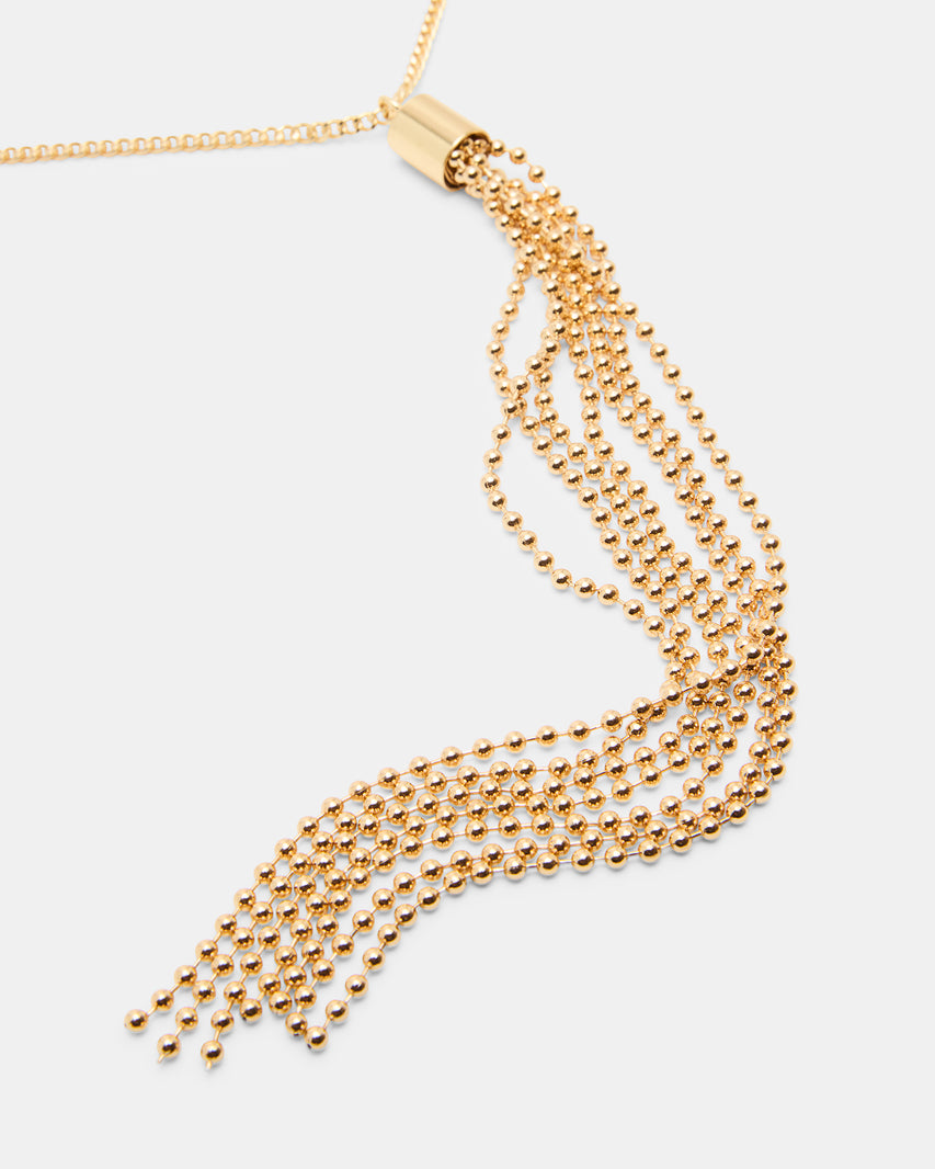 TASSEL NECKLACE GOLD - view 2