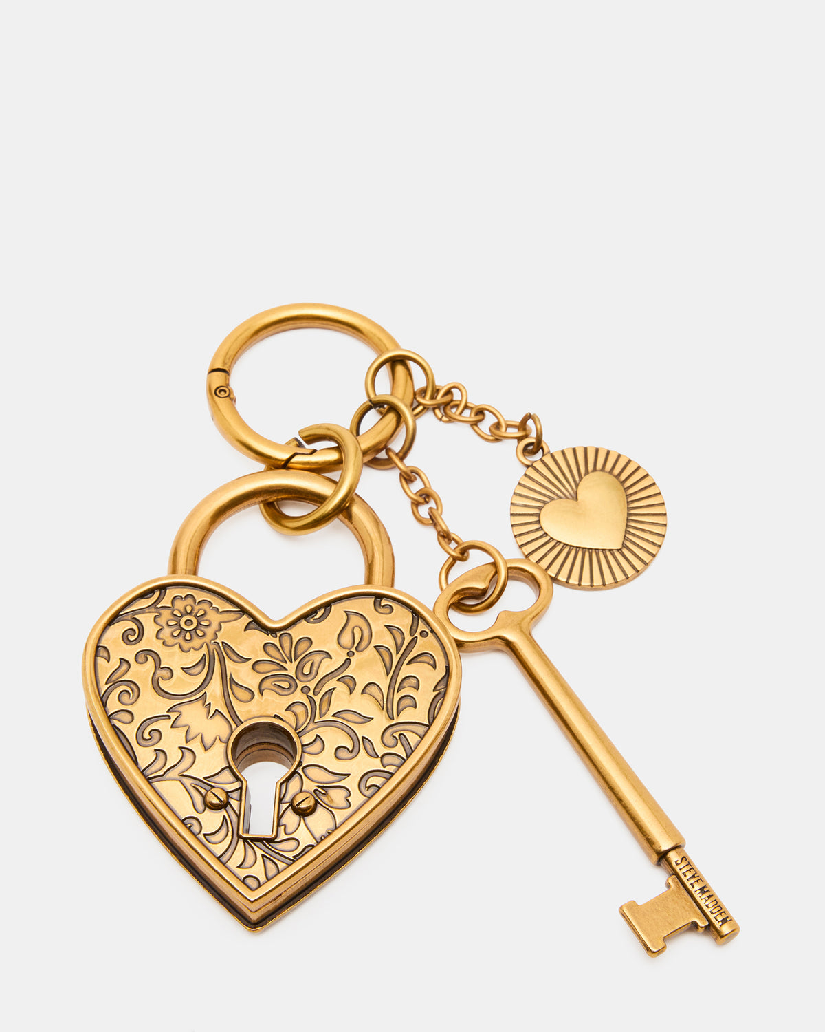 LOCKE BAG CHARM GOLD - view 2