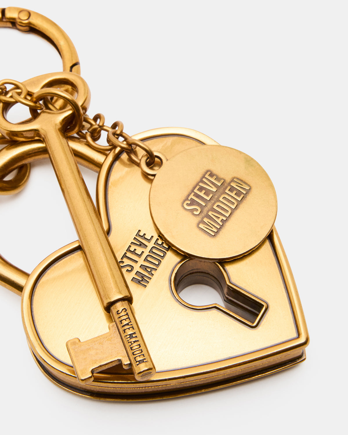 LOCKE BAG CHARM GOLD - view 3