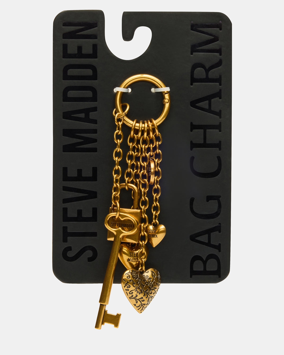 TOKEN BAG CHARM GOLD