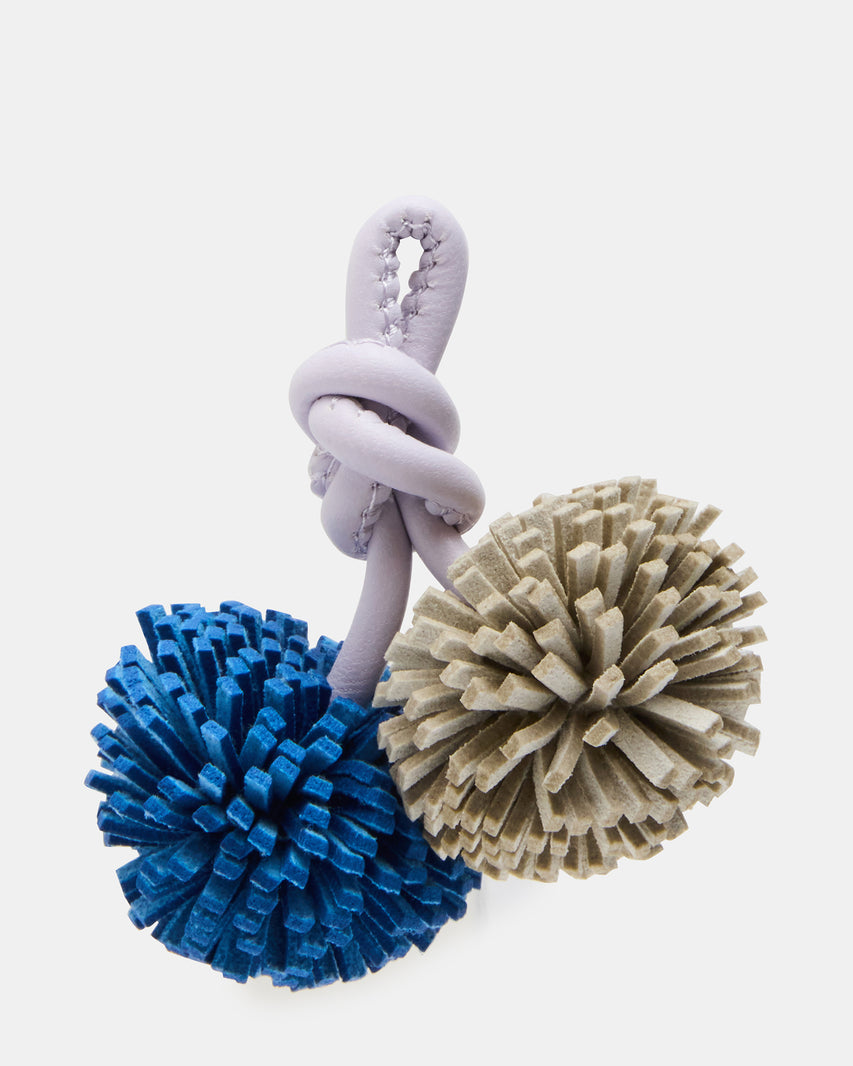 AZIEL SNEAKER & POM SHOE CHARM BLUE/MULTI BUNDLE - view 3