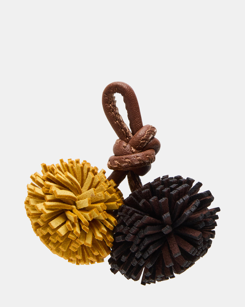 AZIEL SNEAKER & POM SHOE CHARM BROWN/MULTI BUNDLE - view 2