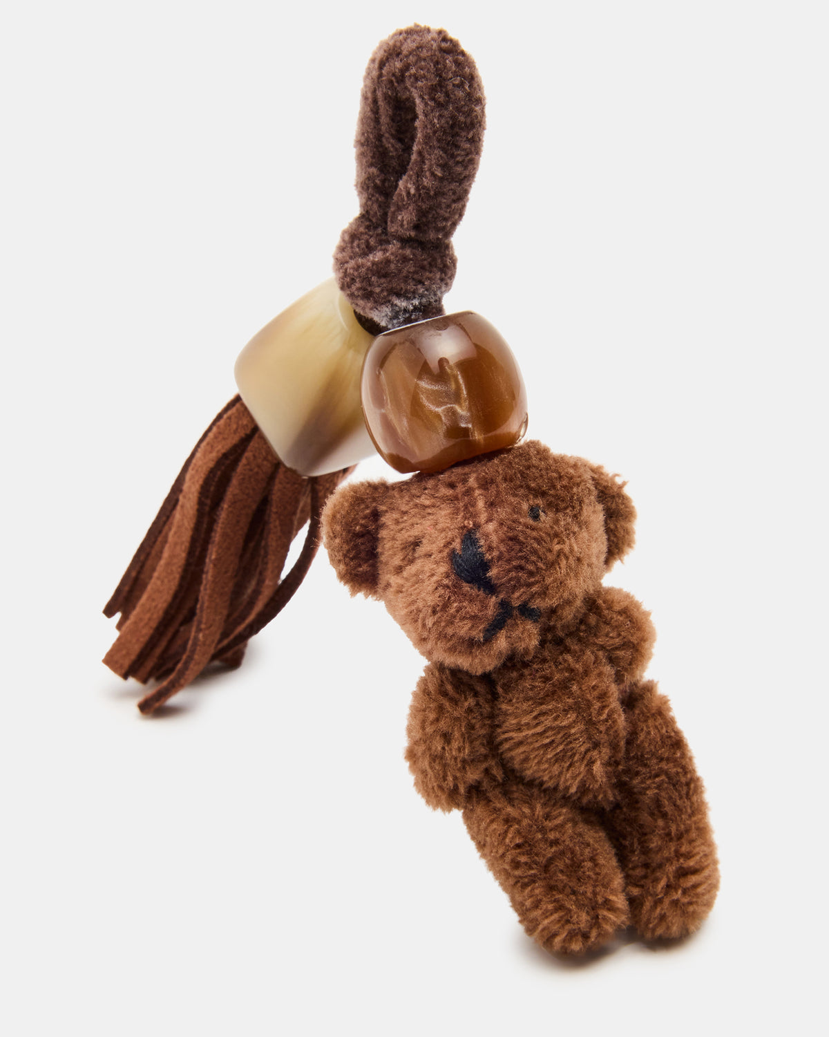 TEDDY SHOE CHARM BROWN