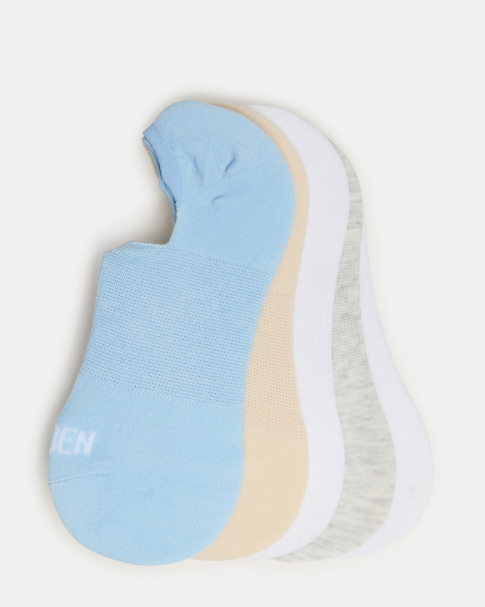 5 PACK ZOE SNEAKER SOCKS LIGHT BLUE Low-Cut Women's Sneaker Socks | Steve Madden