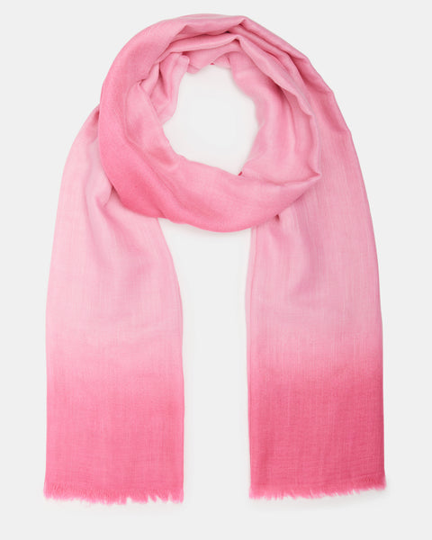 OMBRE SCARF HOT PINK