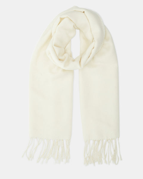 SOLID SCARF IVORY