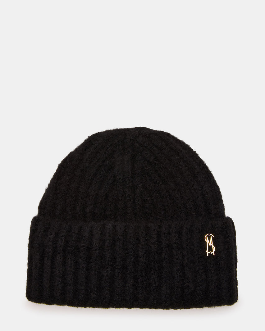 LOGO BEANIE BLACK