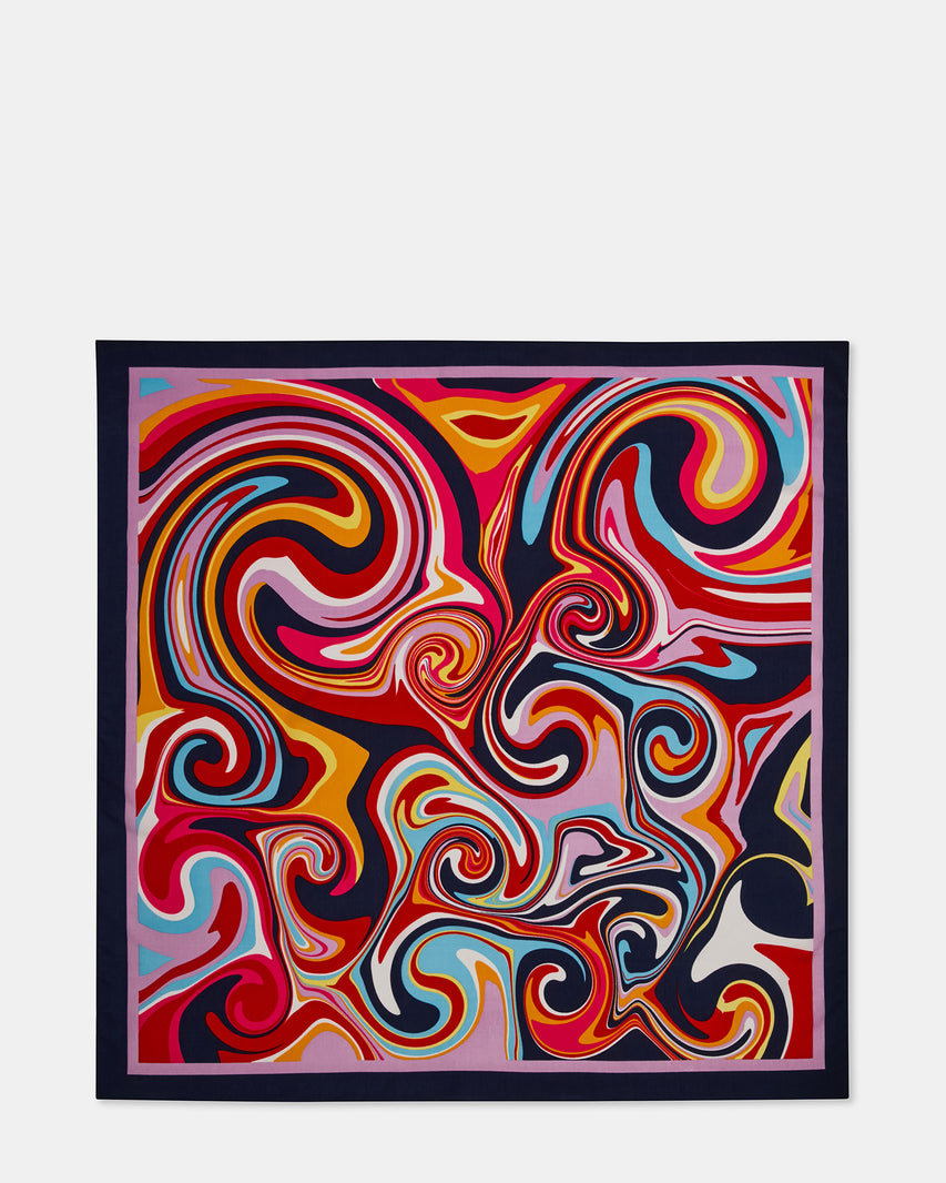 COOL MULTI PRINTED SCARF - view 4
