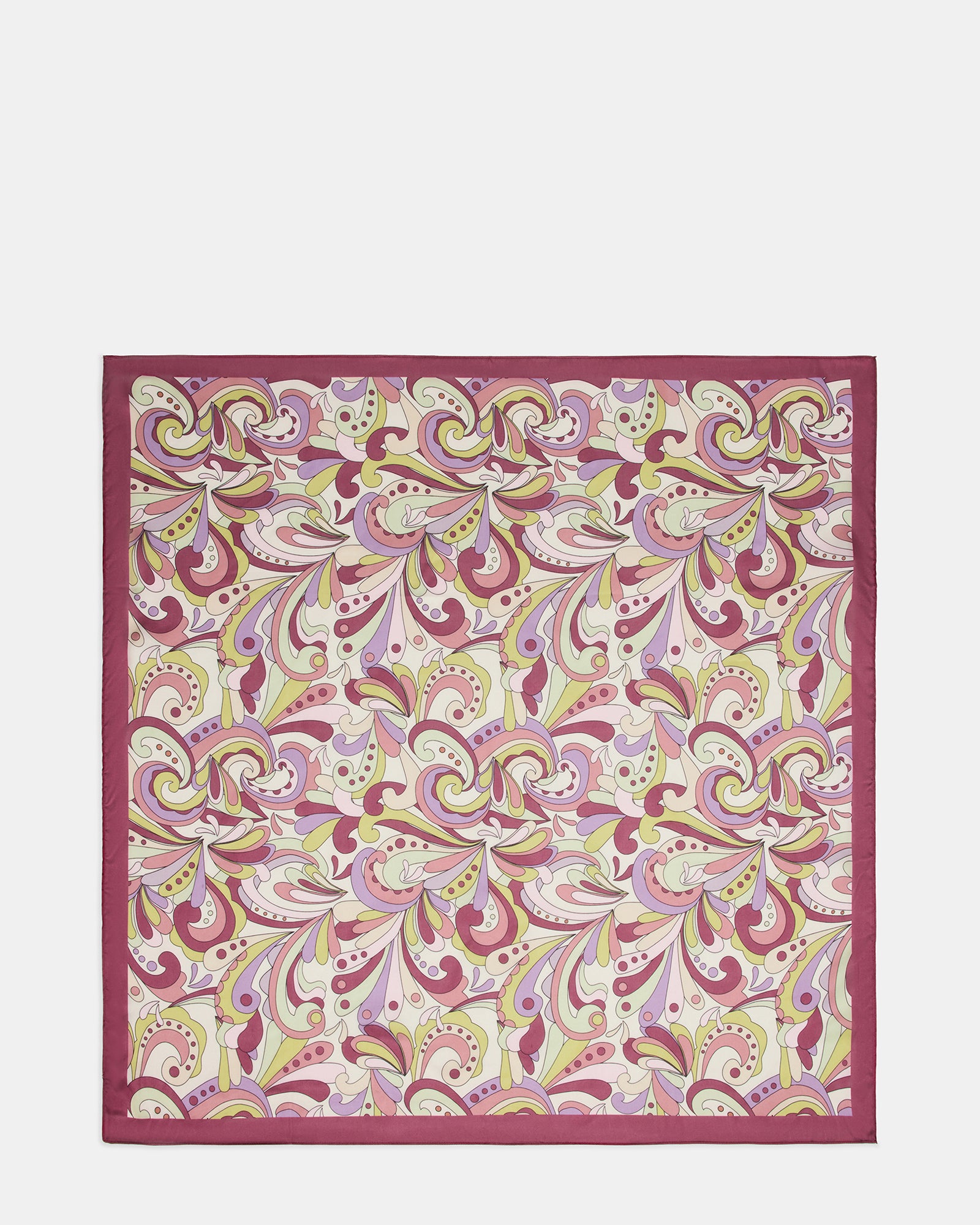 LAVENDER PRINTED SCARF - view 4