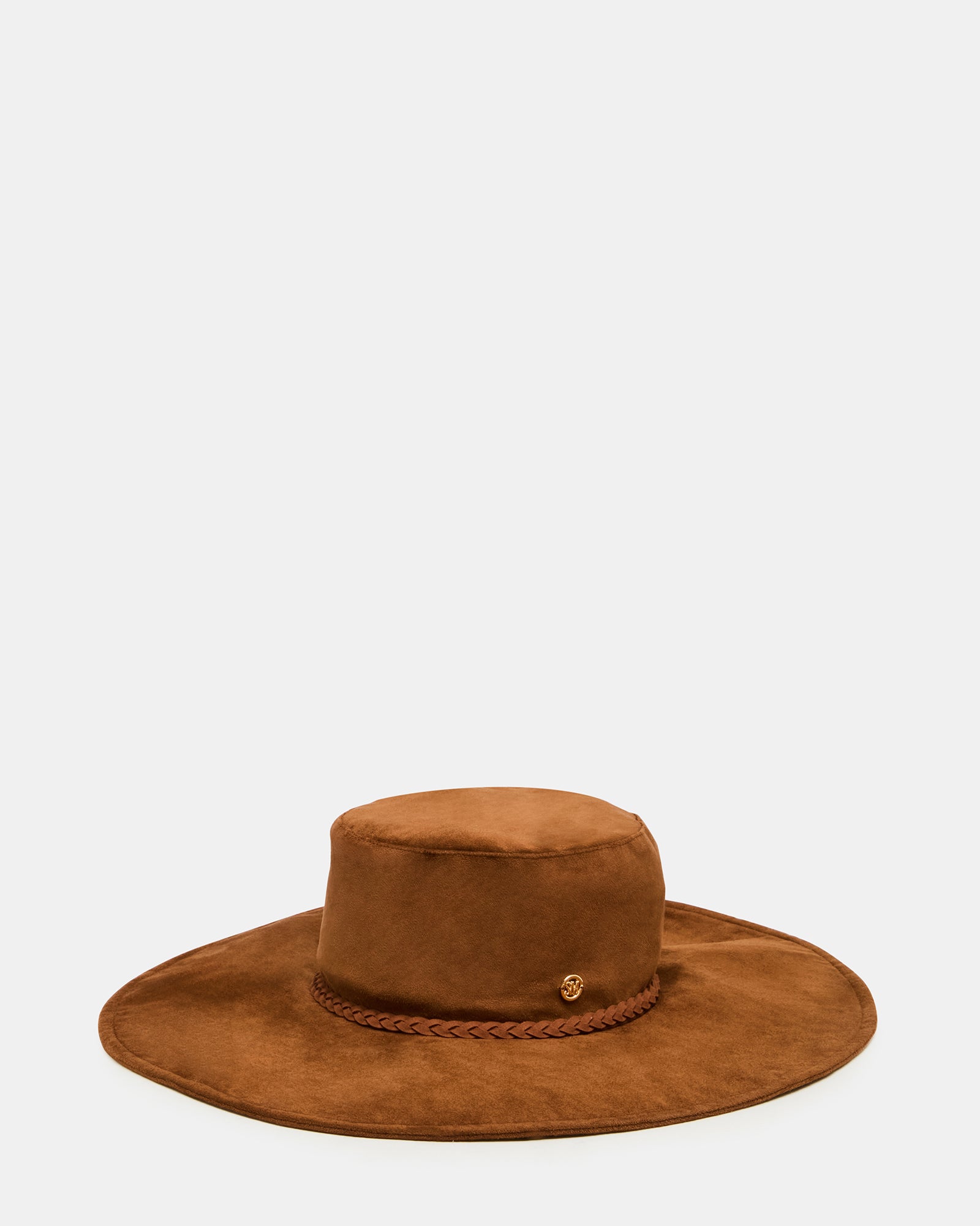 CHLOE FAUX SUEDE FLOPPY FEDORA TIRAMISU - view 4