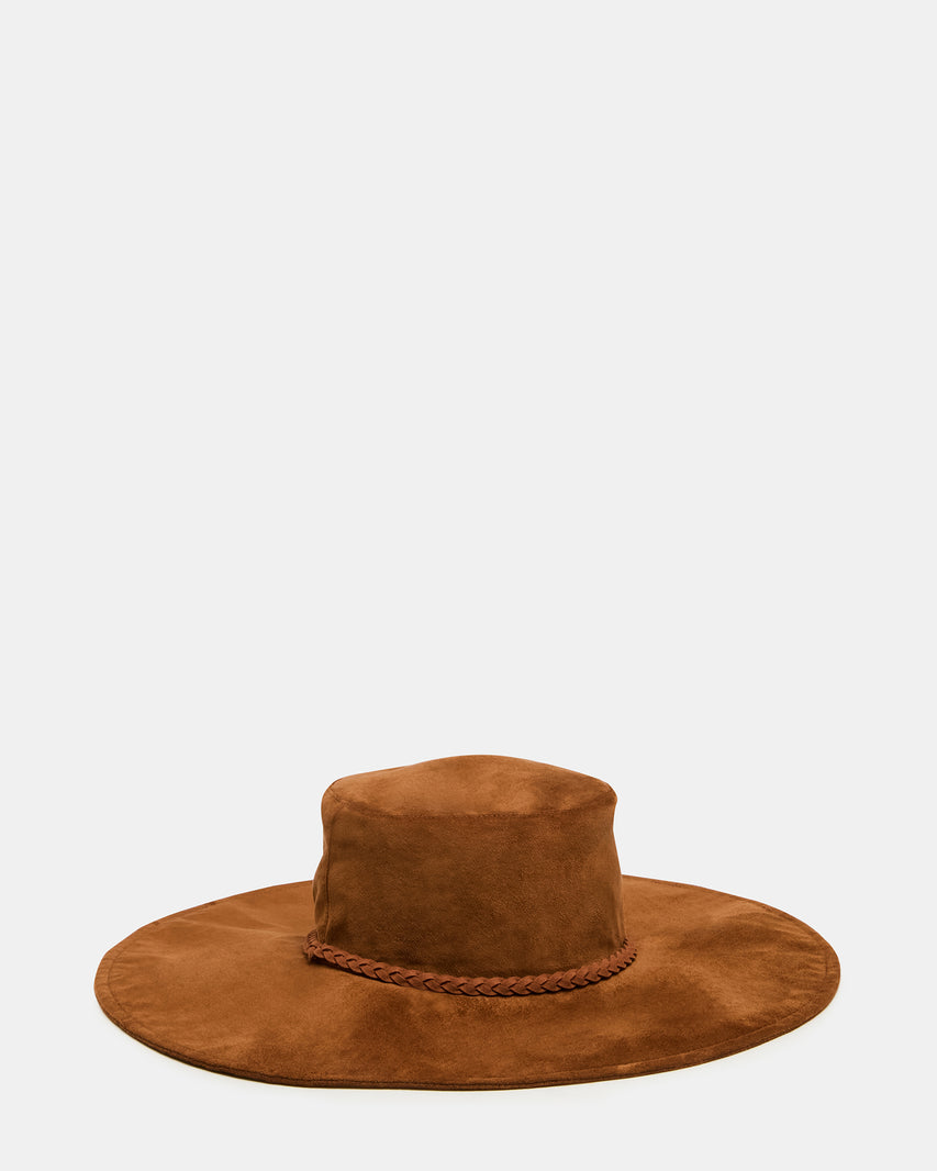 CHLOE FAUX SUEDE FLOPPY FEDORA TIRAMISU - view 3
