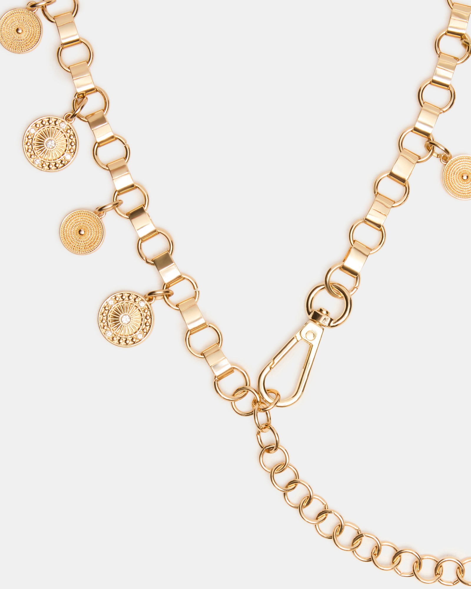 COIN CHAIN BELT GOLD - view 3