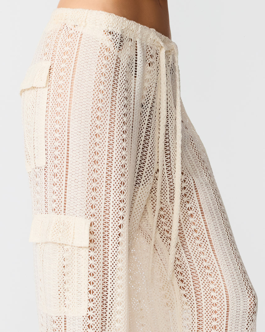 CROCHET BIKINI COVER-UP PEARL - view 3