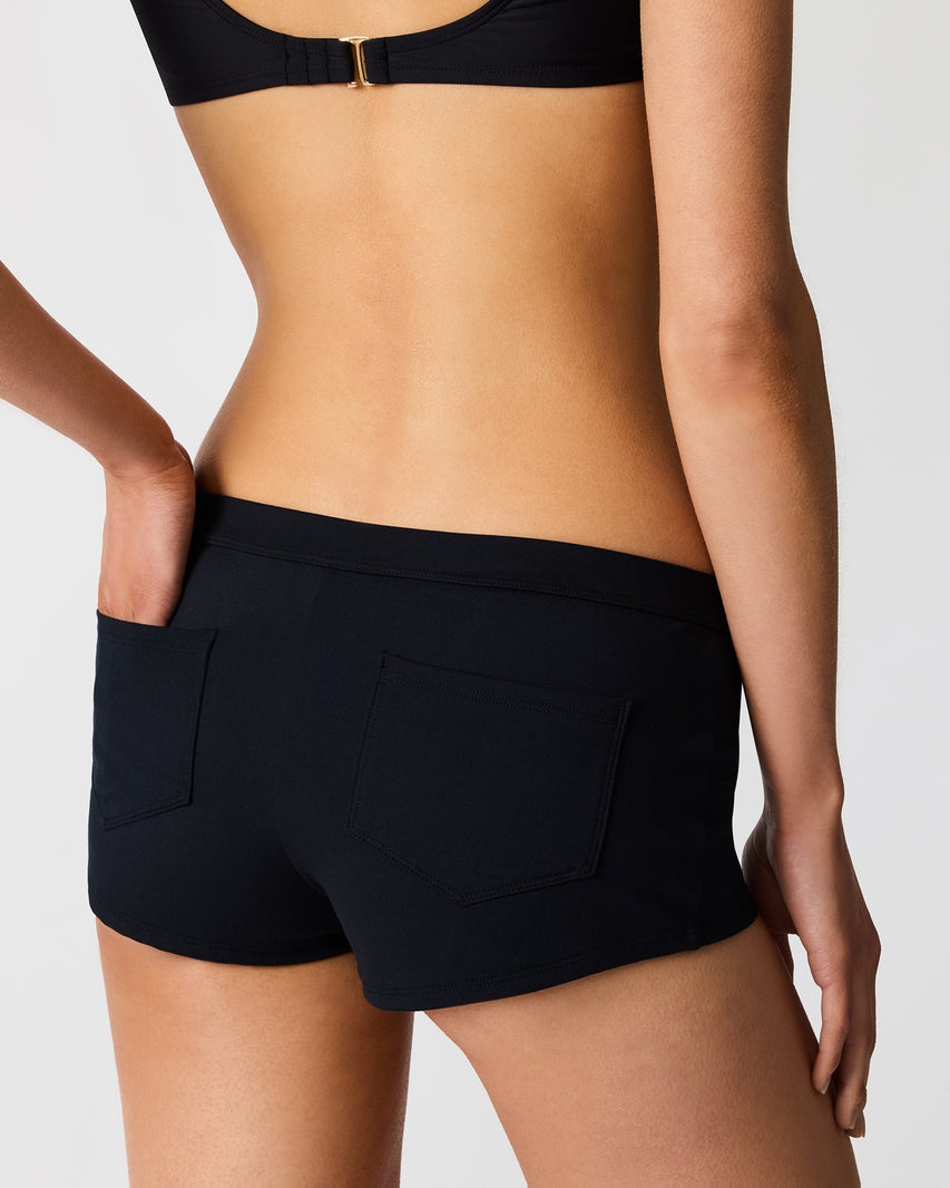 WHAT A STUD BIKINI BOTTOM BLACK - view 4