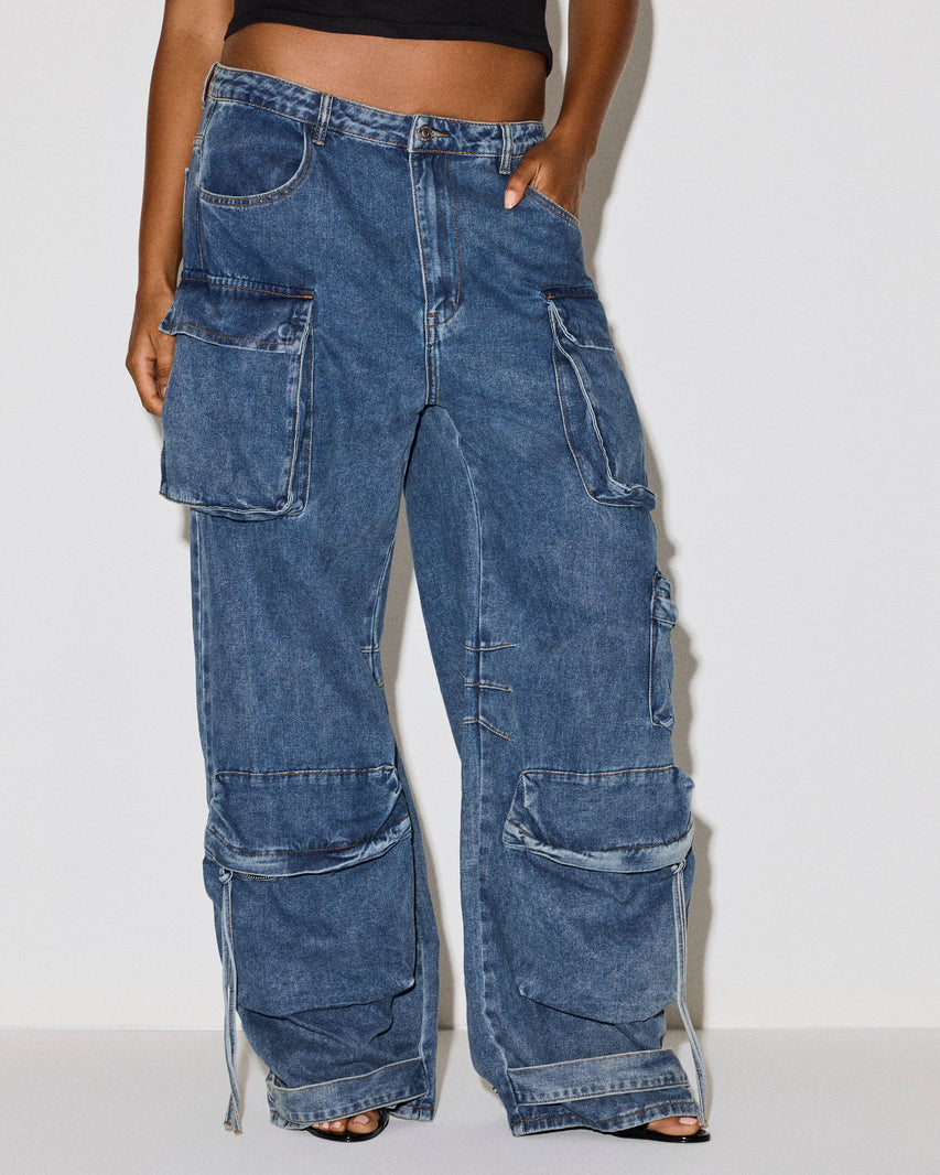 DUO MEDIUM DENIM PANT - view 5
