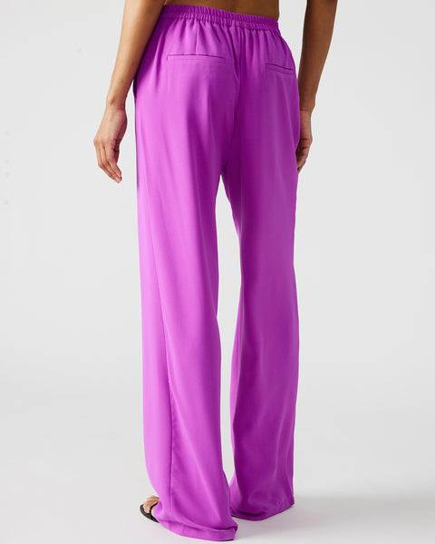 PAYTON Pant Purple | Women's Wide Leg Trousers – Steve Madden