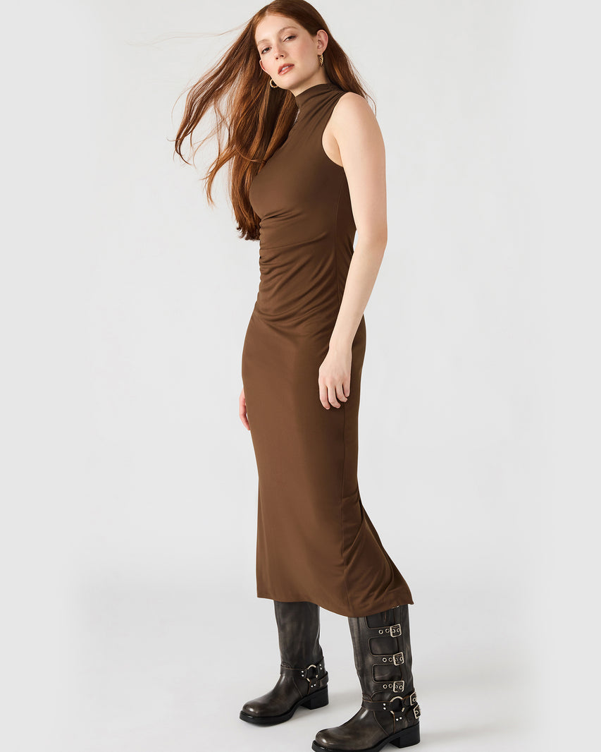 MO DRESS BROWN - view 3