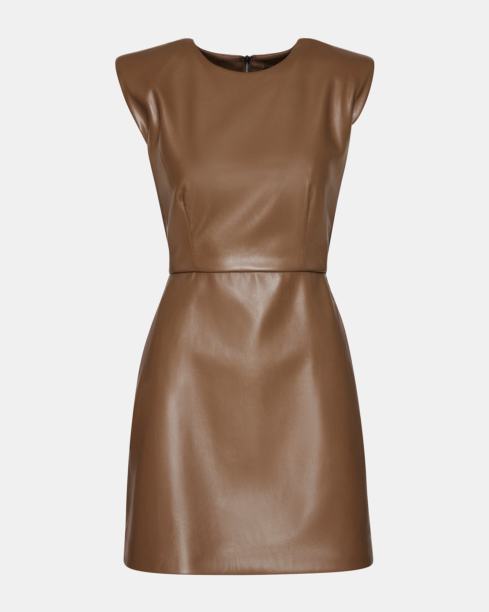 Steve Madden Belen Faux Leather Minidress, 6 Steve Madden Belen Faux Leather Minidress, 6