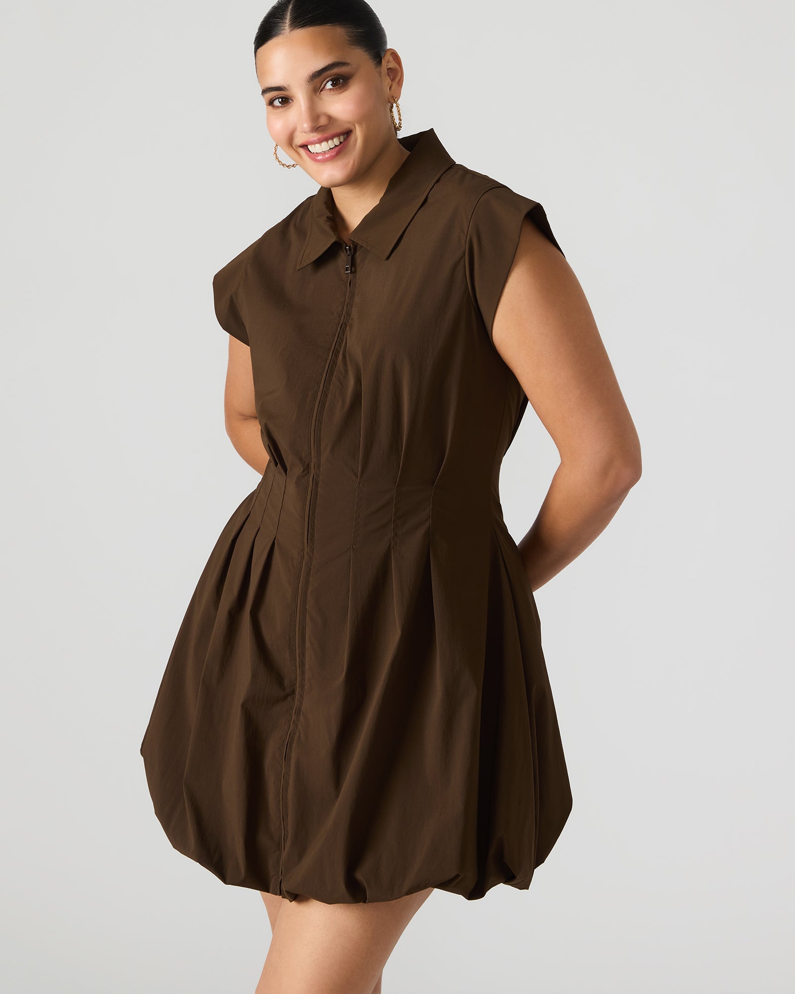 brown steve madden dress Kiara Dress