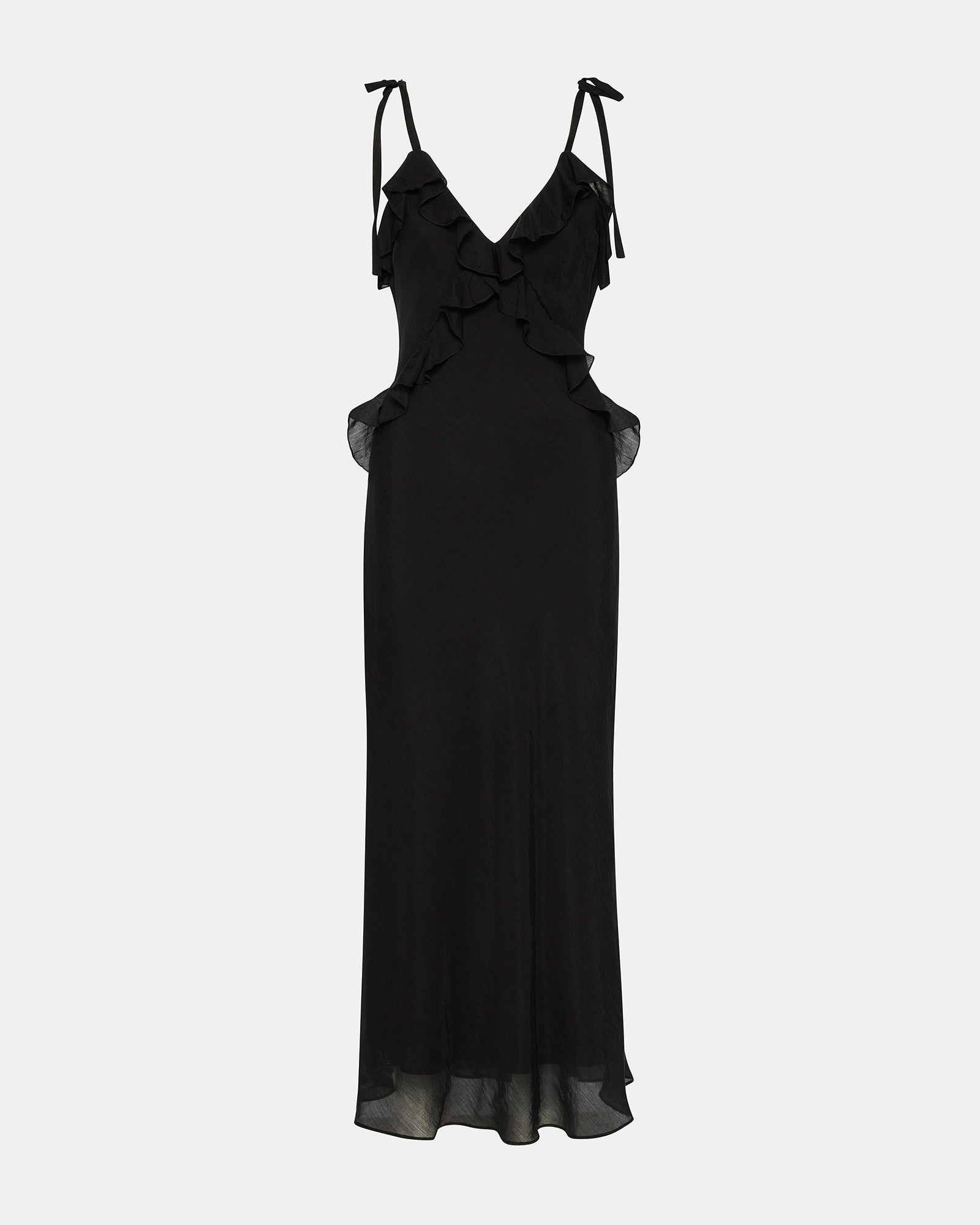 steve madden adalina ruffled maxi dress STEVE MADDEN Adalina Ruffled Maxi Dress