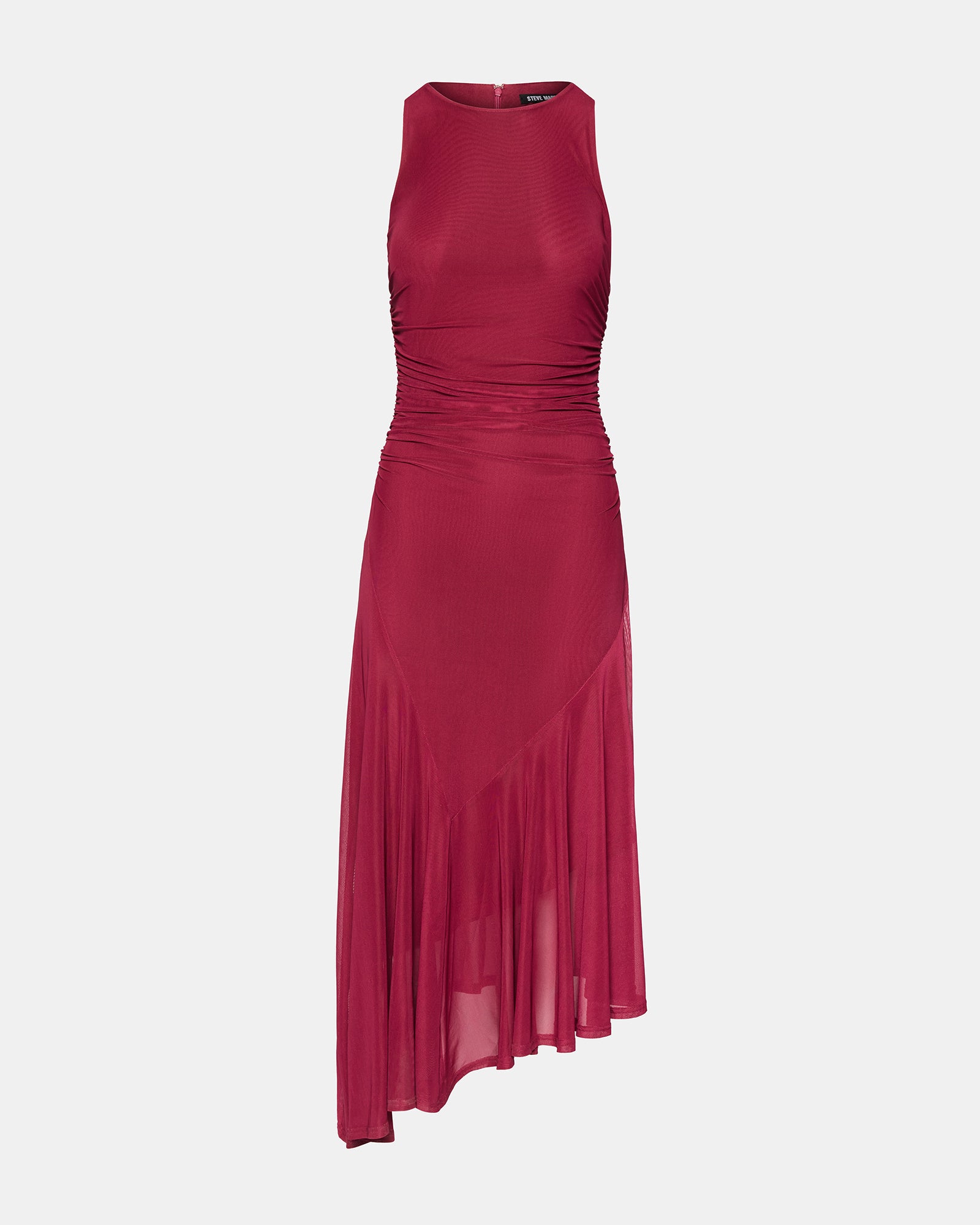 Steve Madden Women's Laney Sleeveless Flowy Dress - Red - Size XL - Polyester Steve Madden Women's Laney Sleeveless Flowy Dress - Red - Size XL - Polyester