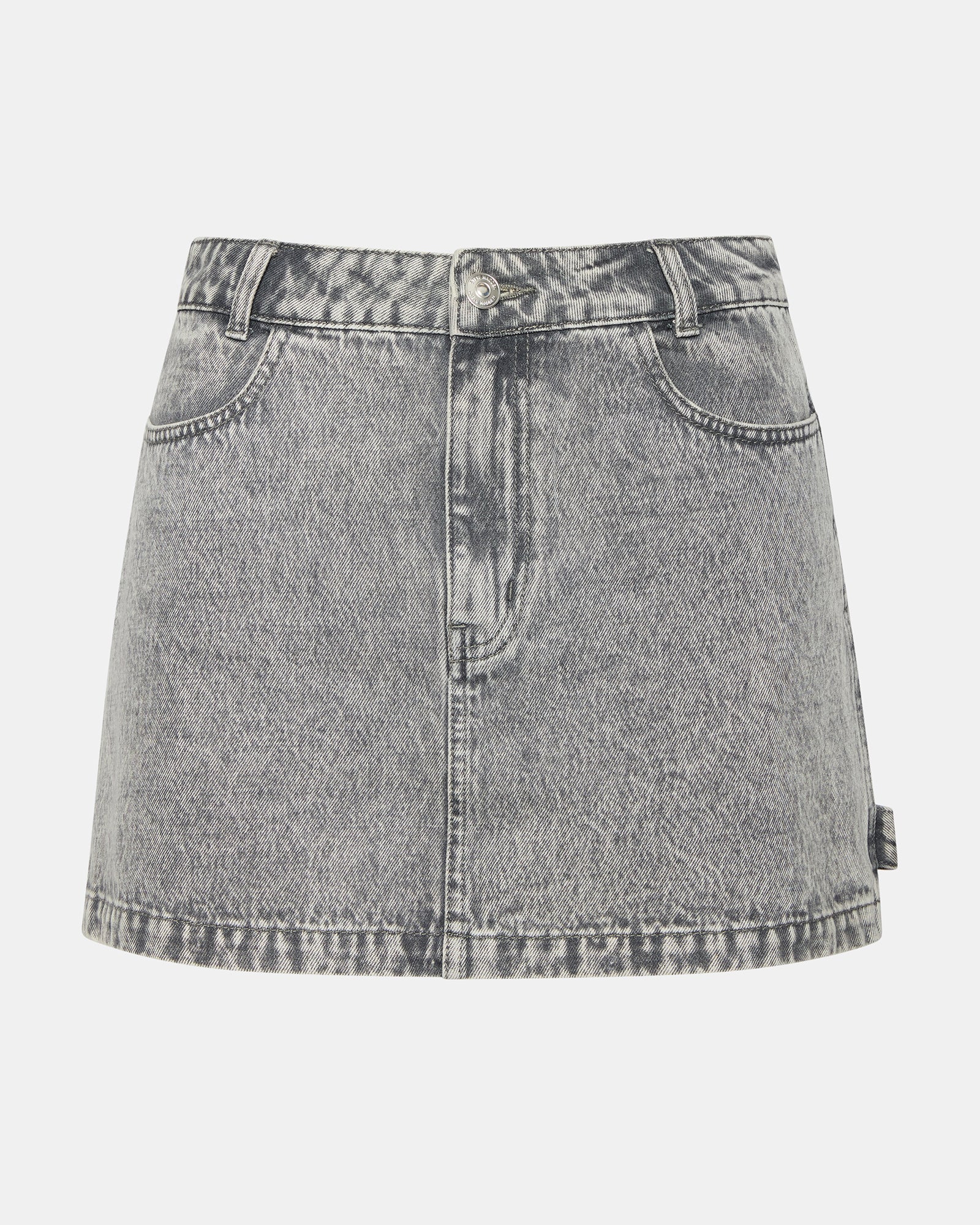 ABACO Light Grey Women's Denim Skirt – Steve Madden