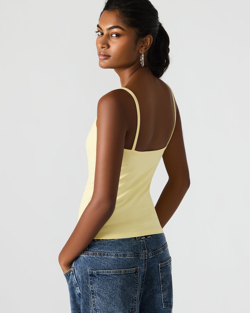 GOLDIE TANK PALE YELLOW