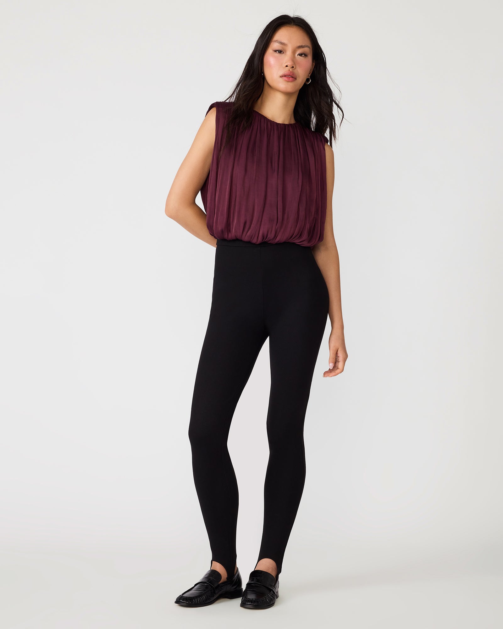 MILANA TOP PURPLE WINE - view 2