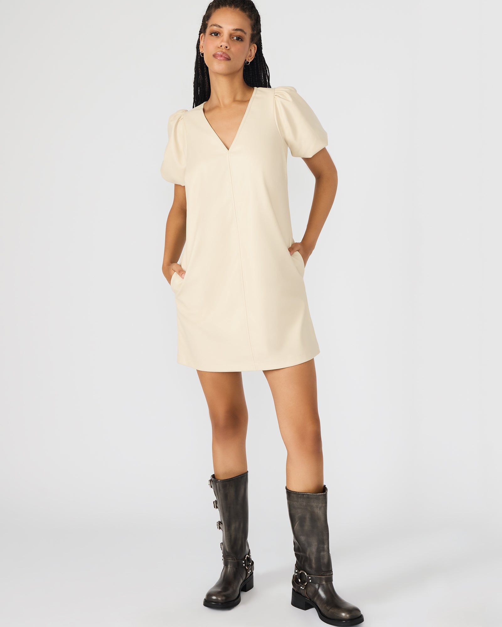 TILLY DRESS BONE